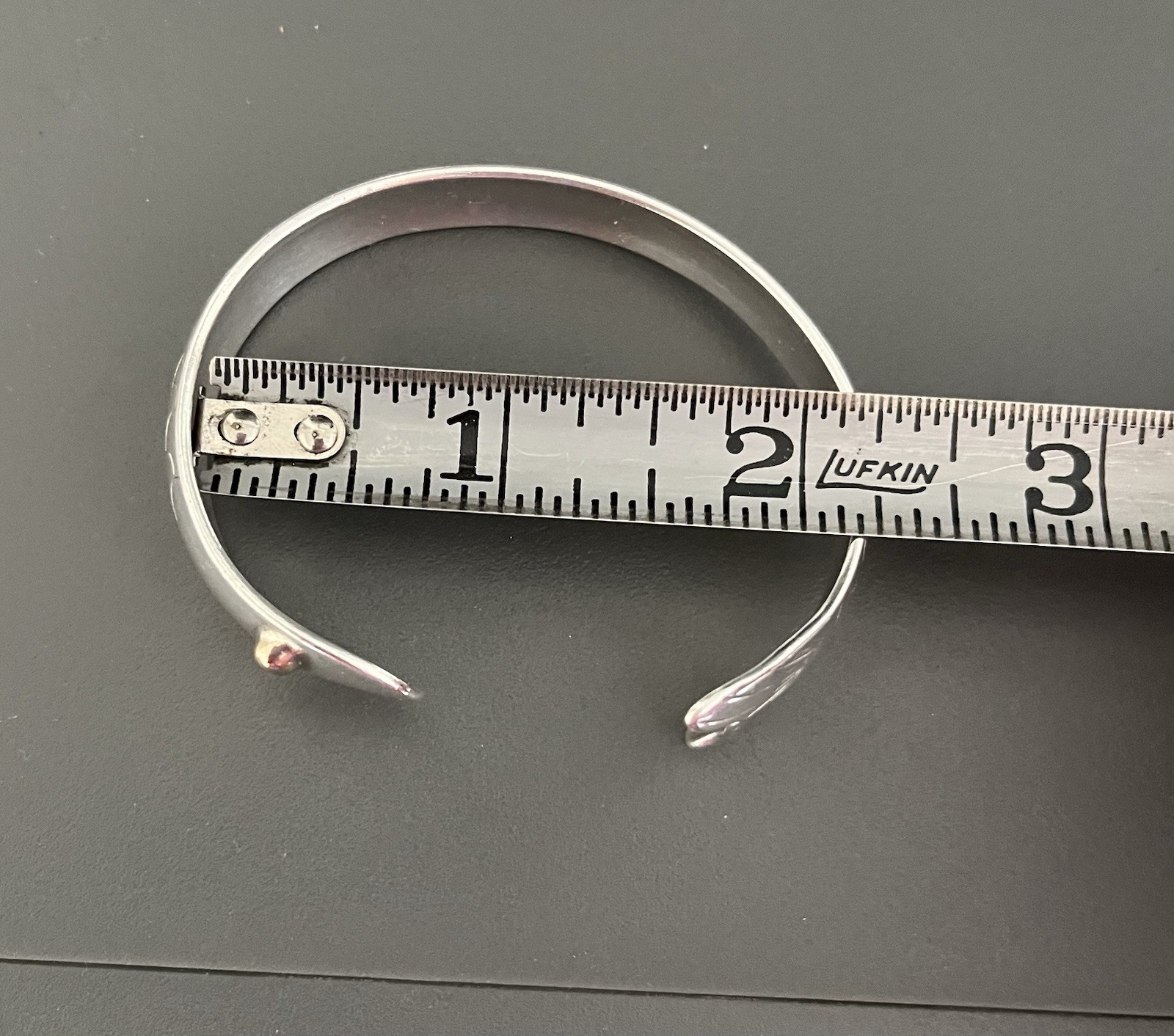 Eden Hand Arts Cape Cod Shiner Fish Cuff Bracelet Sterling Silver 14K Gold Eye