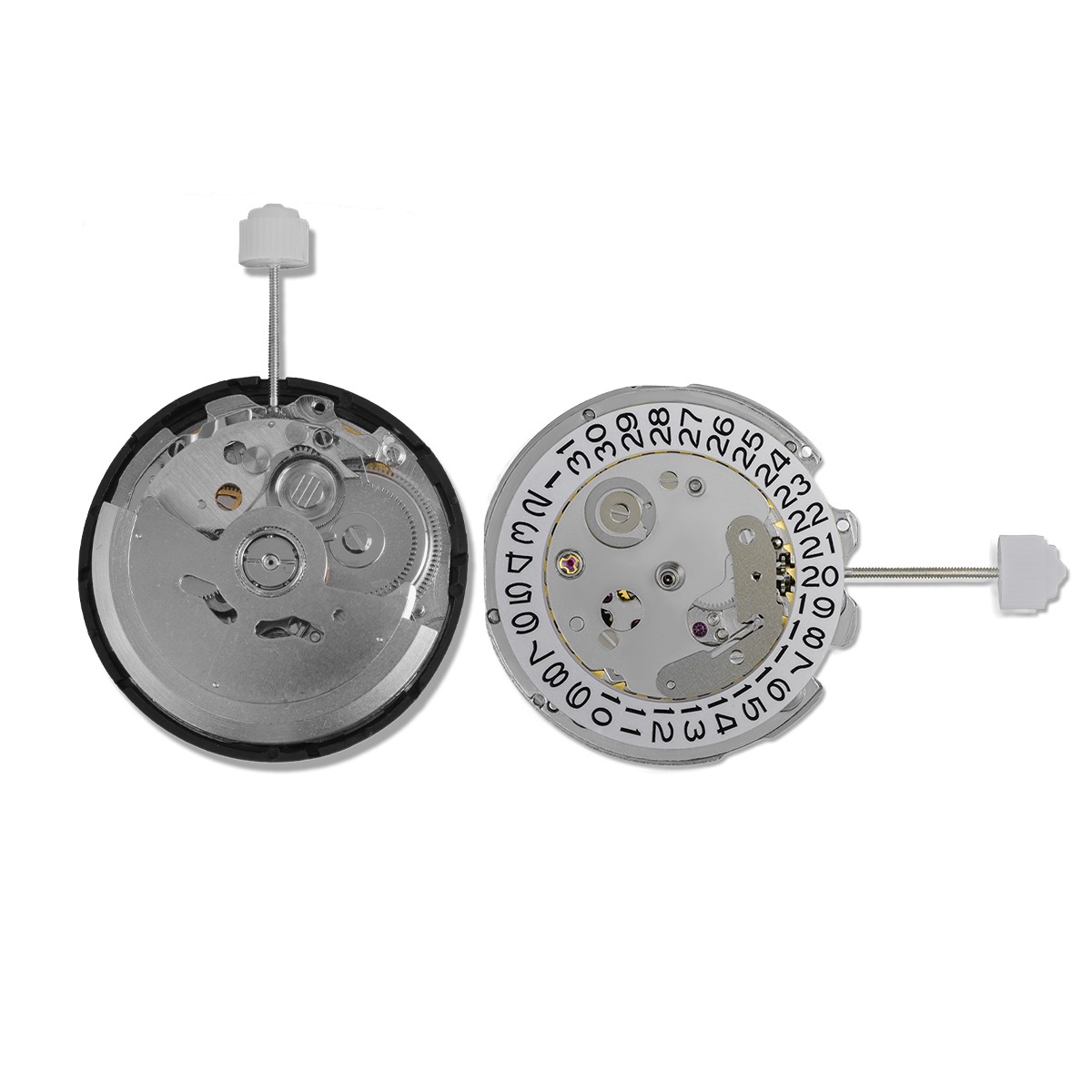 NH35 Seiko Automatic Movement 24 Jewel 3 O Clock Date Hacking Hand Wind DIY Mod