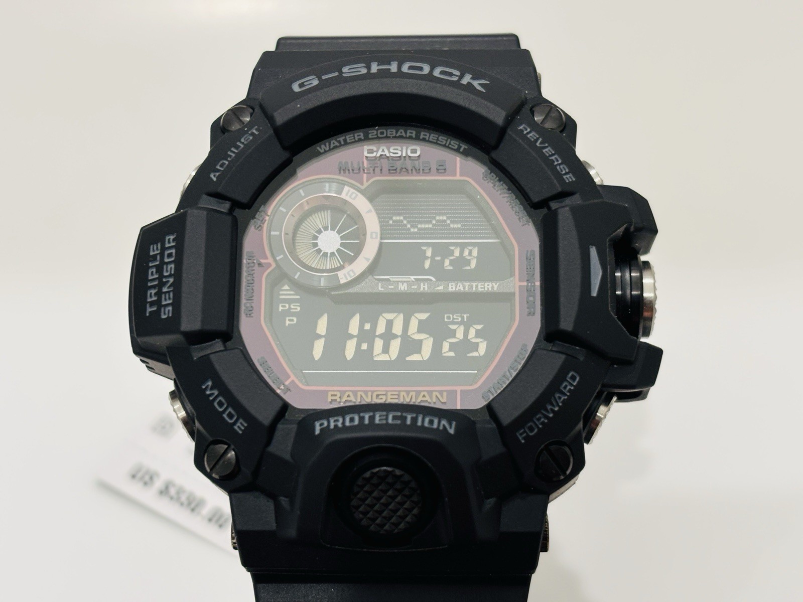 Casio G-SHOCK Rangeman GW9400-1B – Brand New