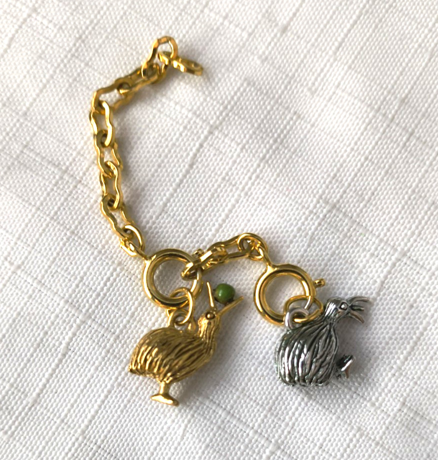 Joan Rivers Noah’s Ark Charms Kiwi W/Extender