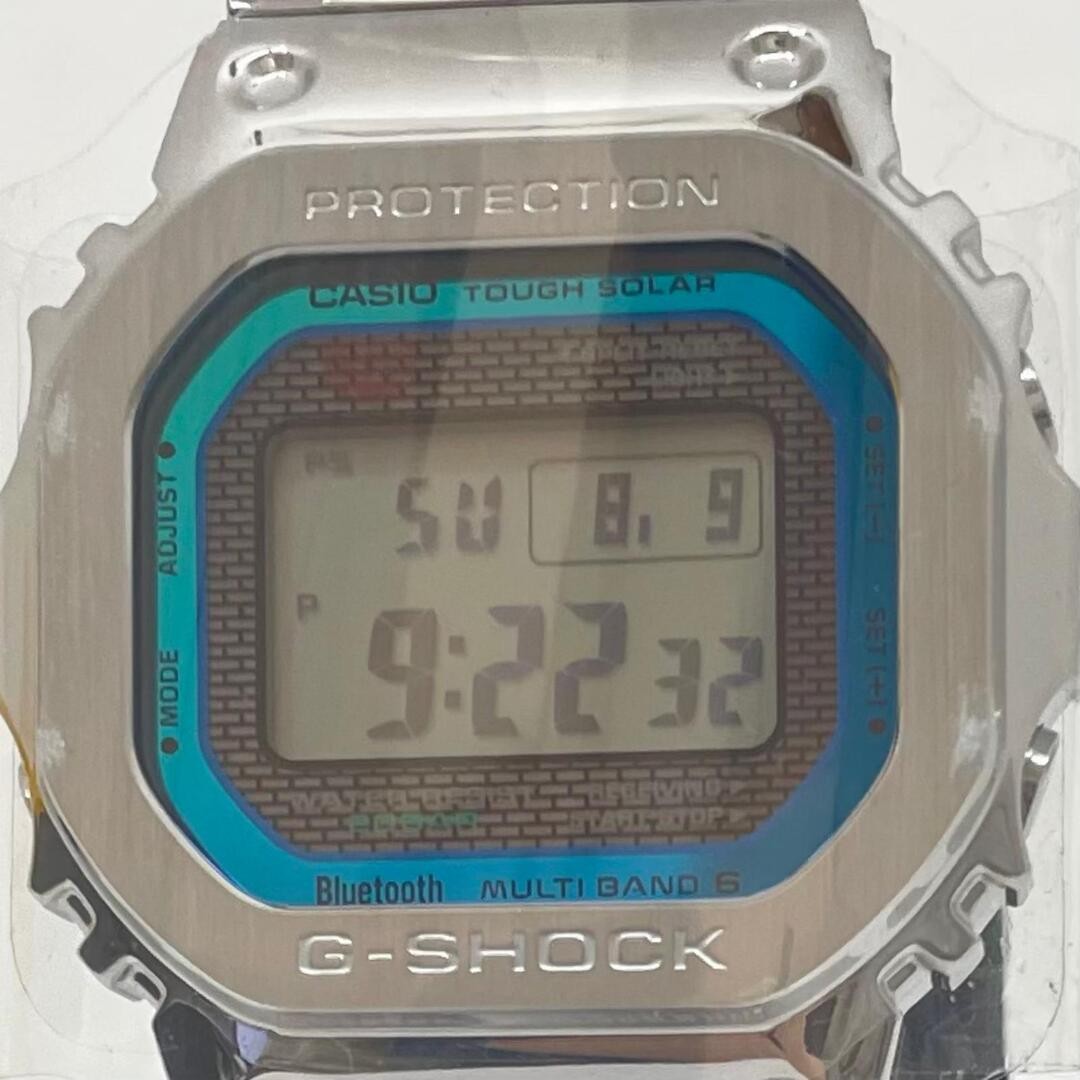 Used G SHOCK G Shock Wristwatch Blue Box Manual GMW B5000PC 1JF FULL METAL 131