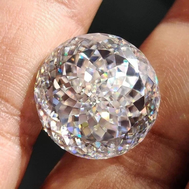 AAA+ 2 Ct D-E Color Fancy Portuguese Cut Loose VVS1 Clarity Diamond 8.50 MM Gems