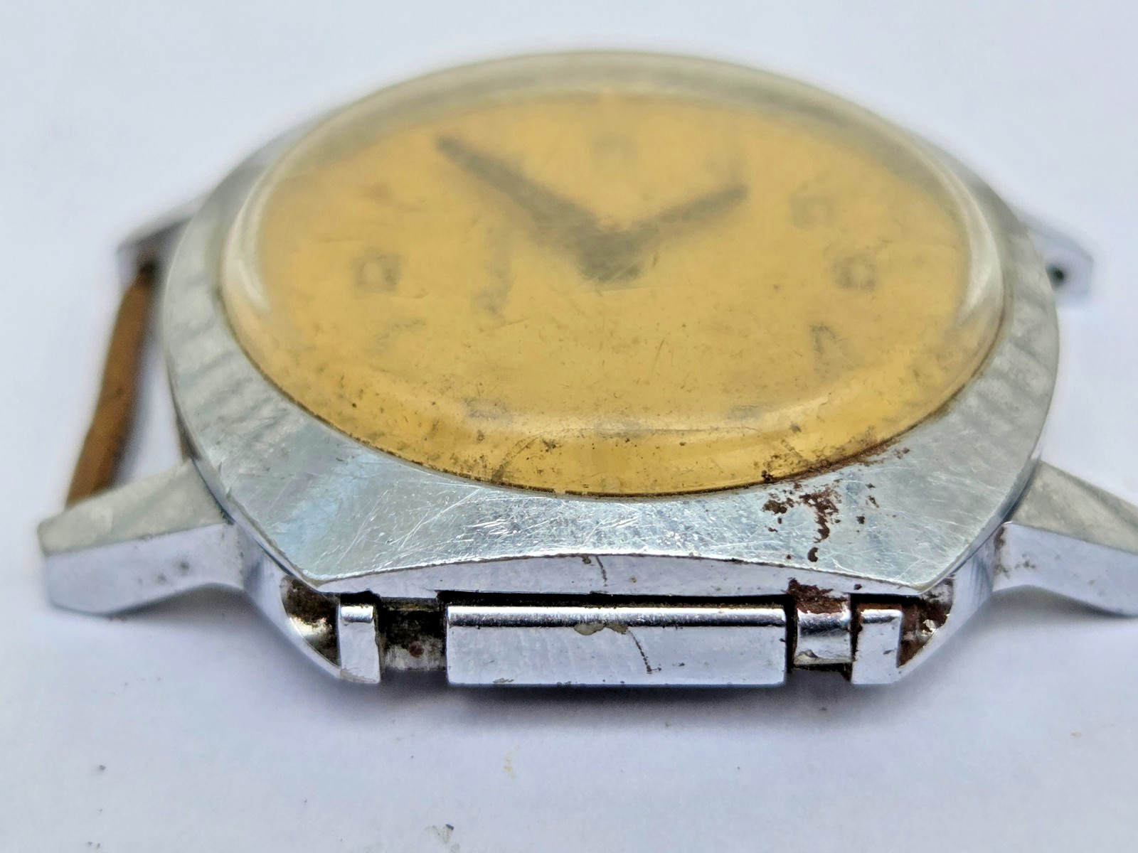 Russian Soviet Watch Raketa Rocket For The Blind Not working for parts US Seller
