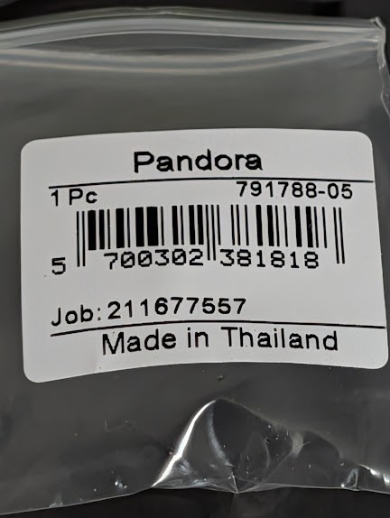 New Authentic Pandora Family Forever Safety Dangle Chain Charm 925 Sterling