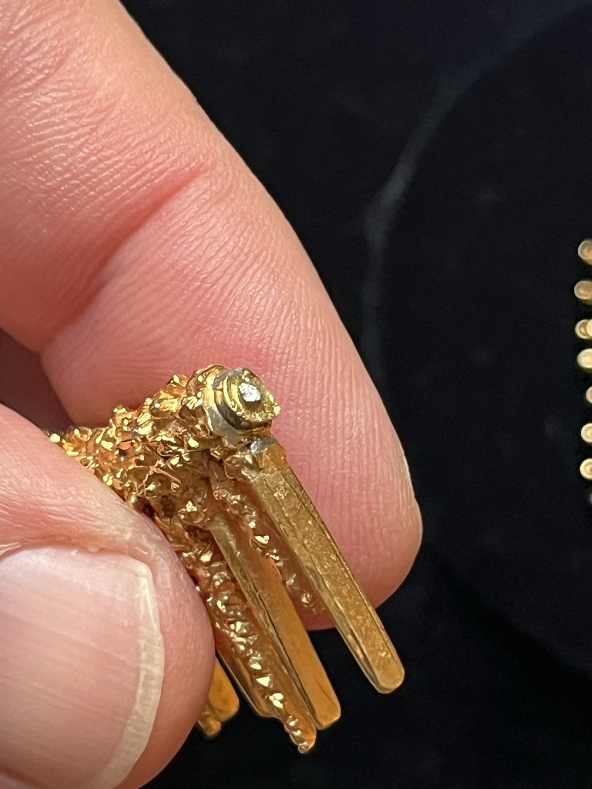 Vintage Marcel Boucher Gold Tone Necklace AS IS