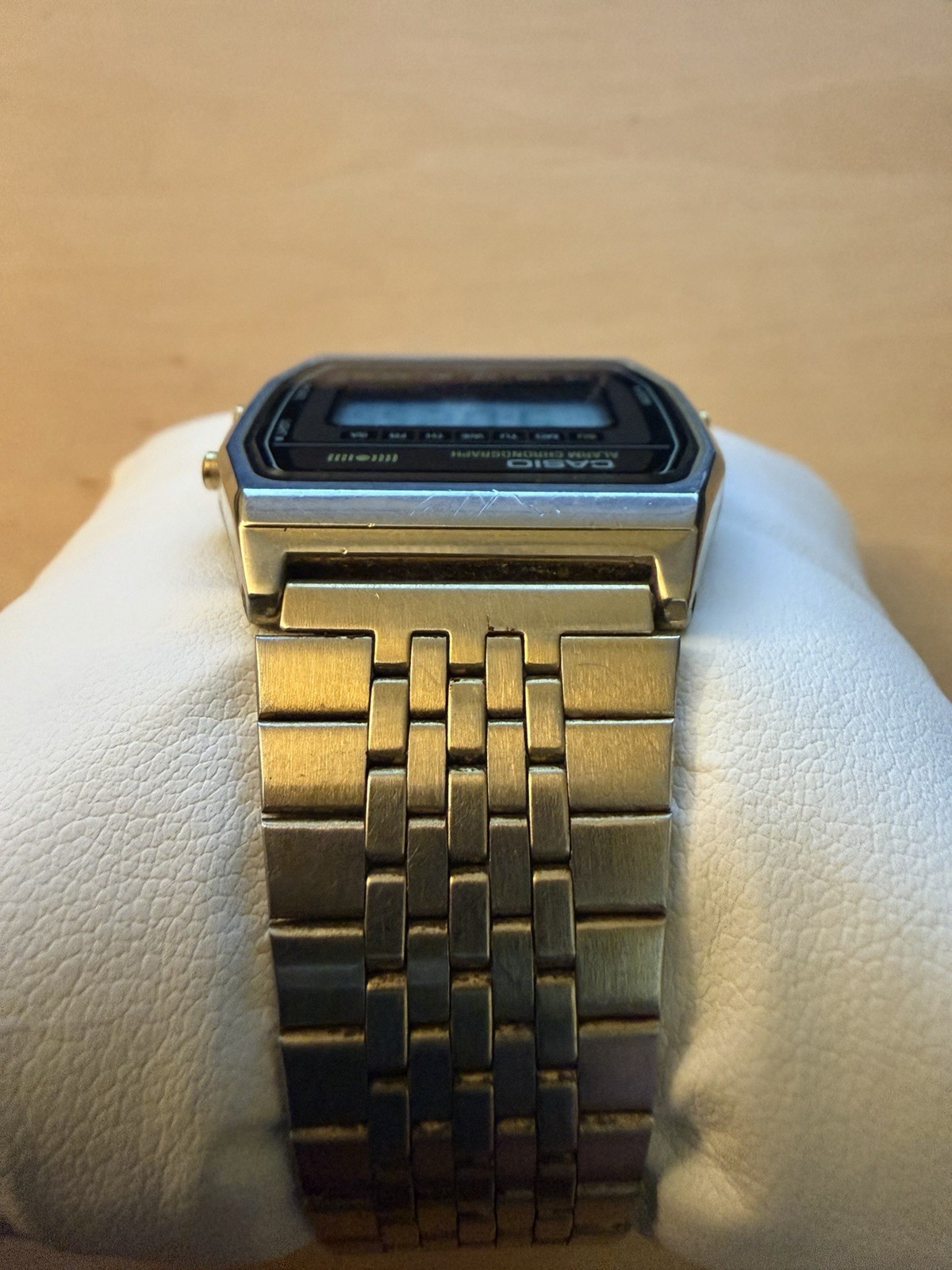 Vintage Casio A661G Module 237 Digital Watch Original Bracelet Runs