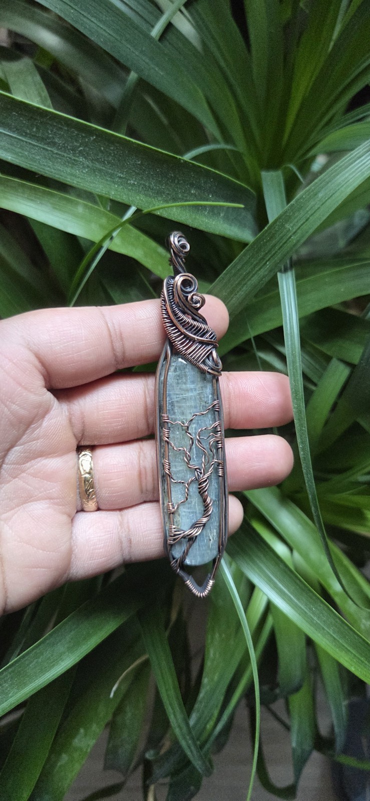 Blue Kyanite Necklace