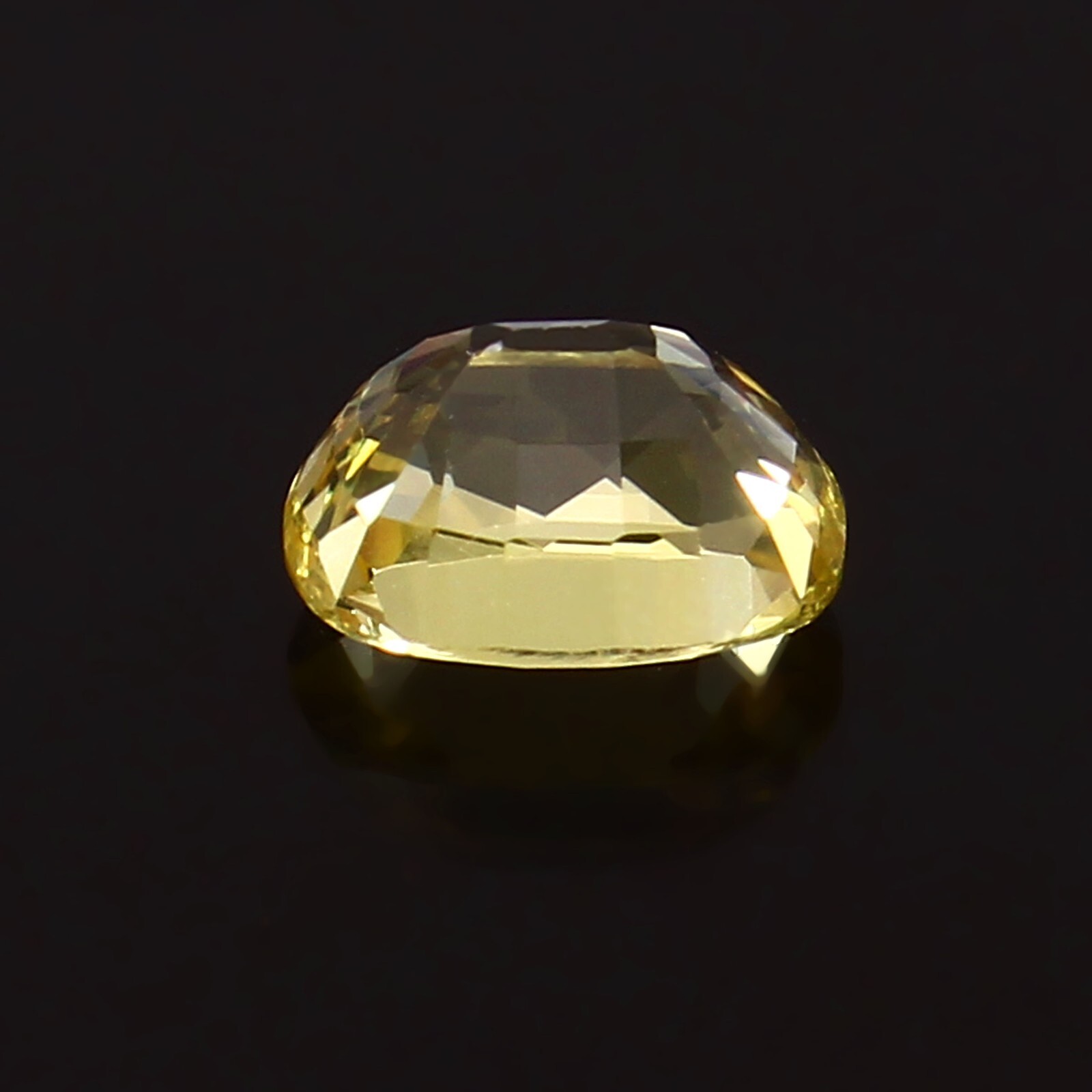AAA Natural Flawless Ceylon Yellow Sapphire Loose Cushion Cut Gemstone 10x8MM