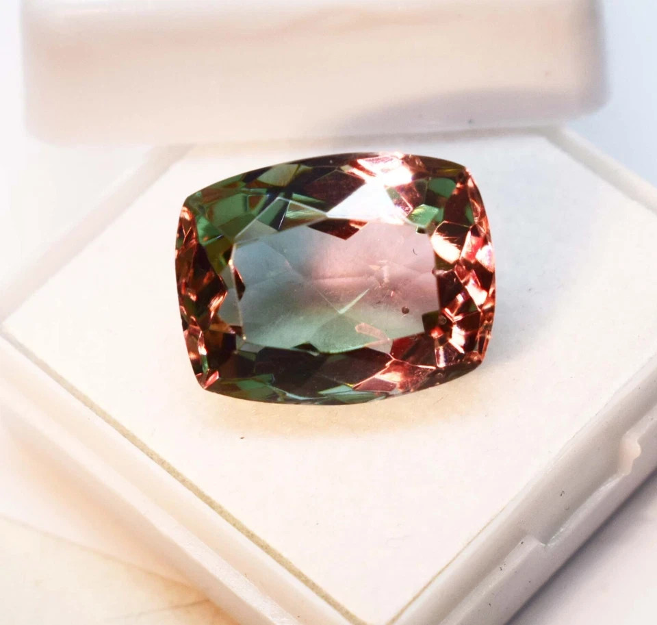 18 Ct Certified Natural Color Changing Alexandrite Cushion Shape Loose Gems 6YHP