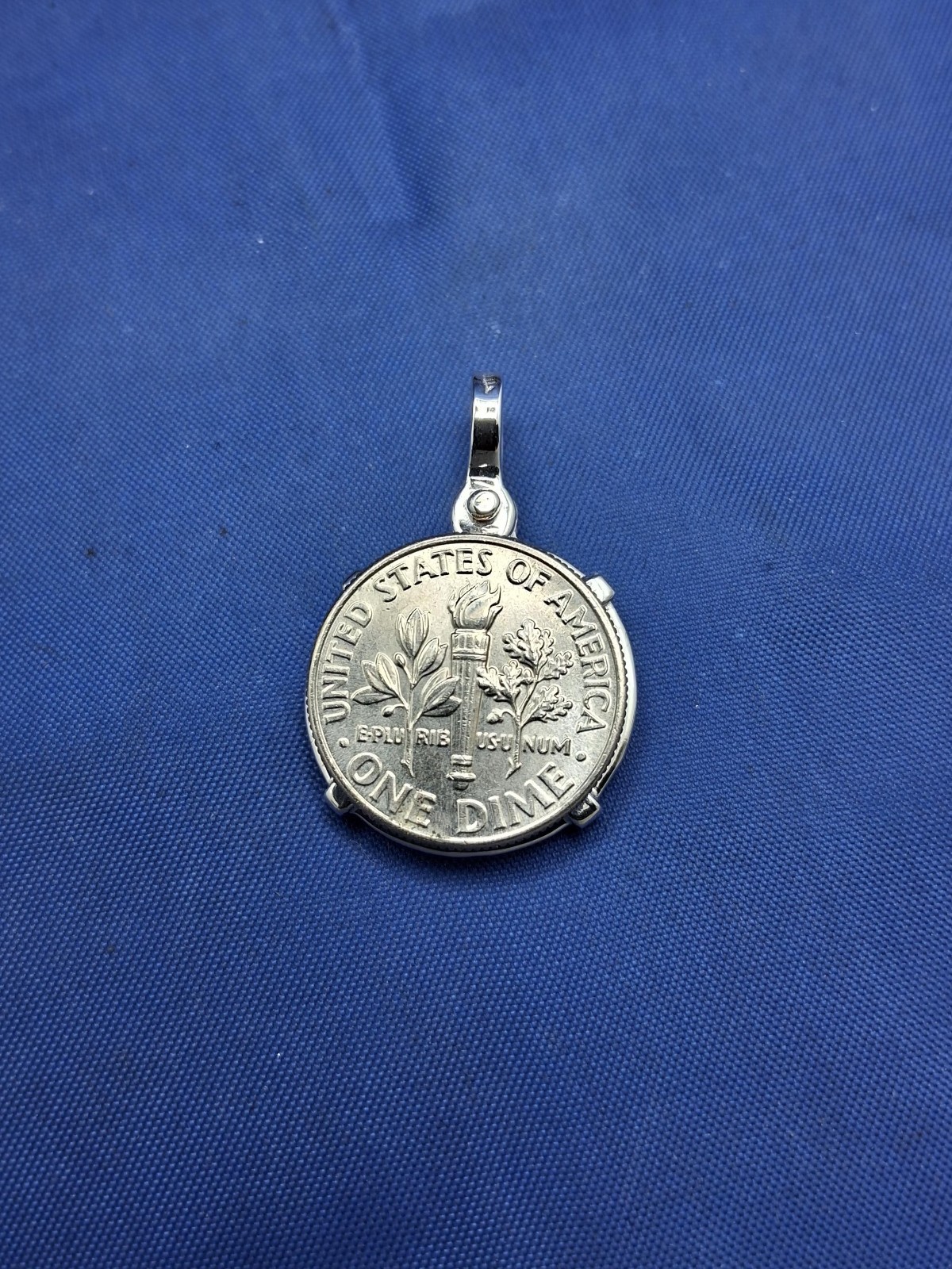 Sterling Silver Replica Atocha Shipwreck Piece of Eight Pirate Coin Pendant