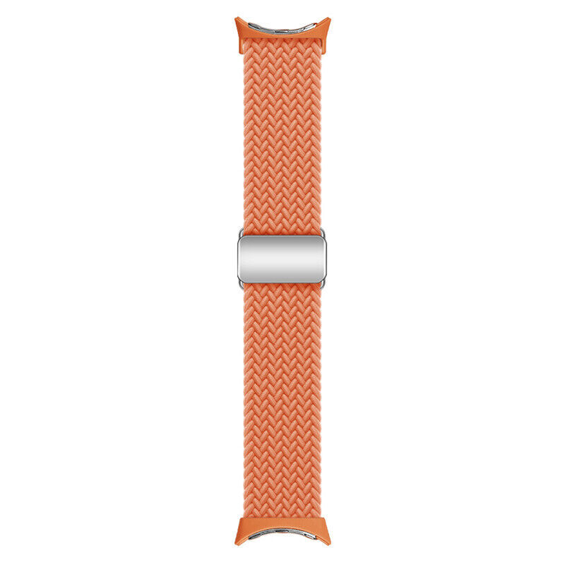 For Google Pixel Watch 3 41/45MM Replacement Magnetic Woven Nylon Elastic Band