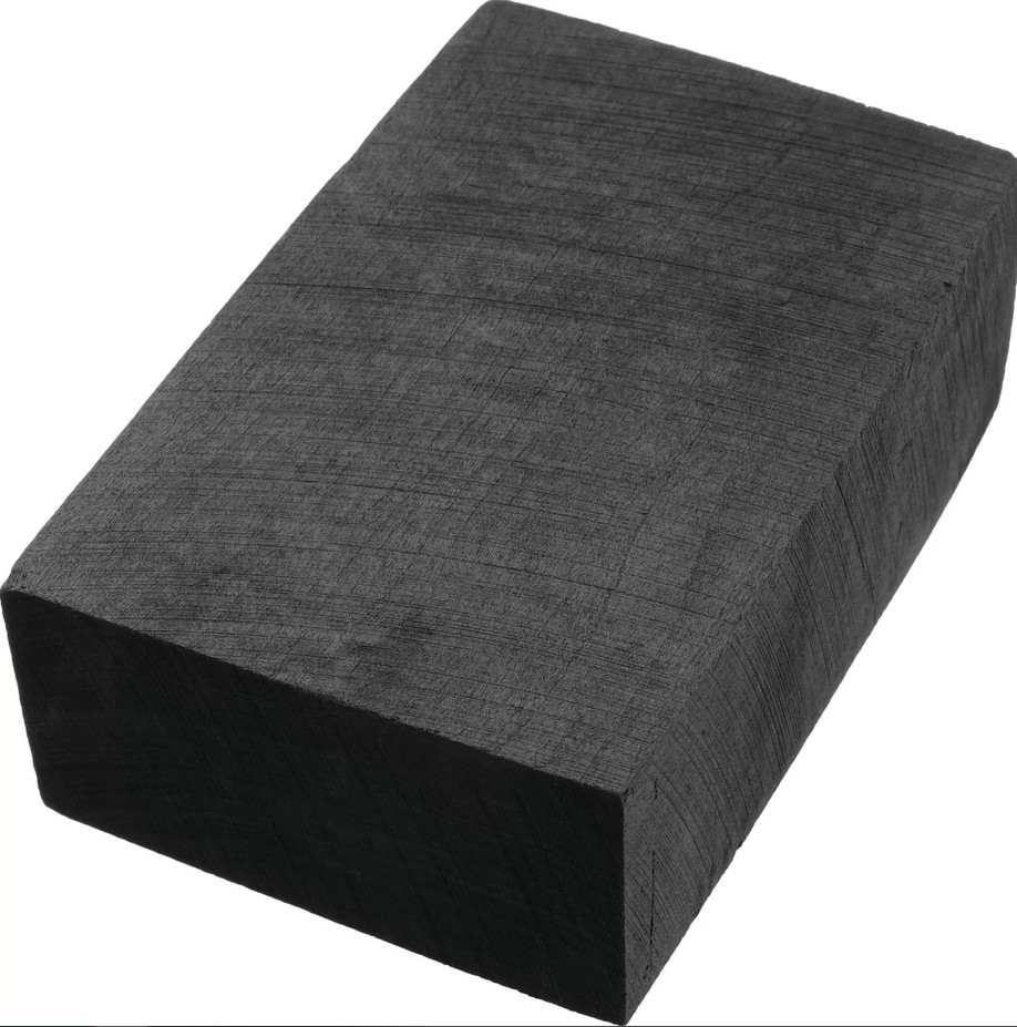 Natural Charcoal Block with Lime-Wood Holder for Soldering, for Jewelry Making