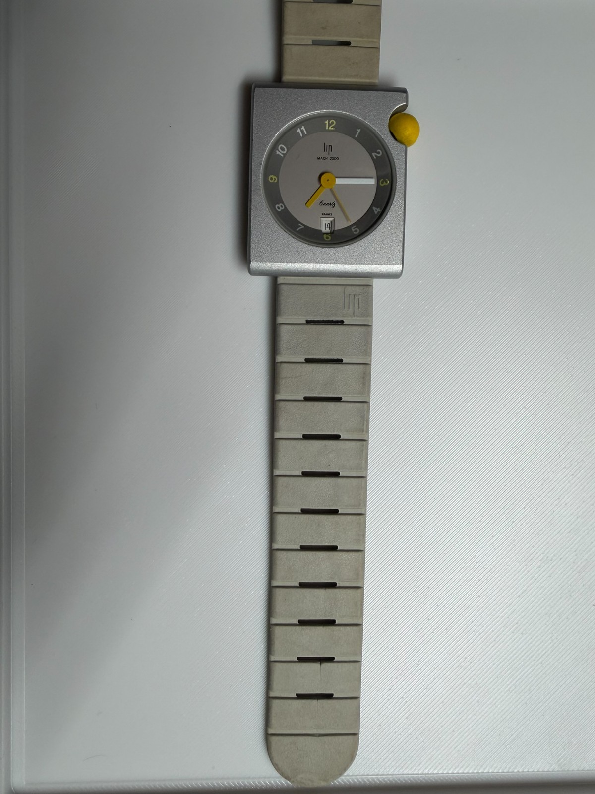 VINTAGE LIP MACH 2000 SQUARE WATCH