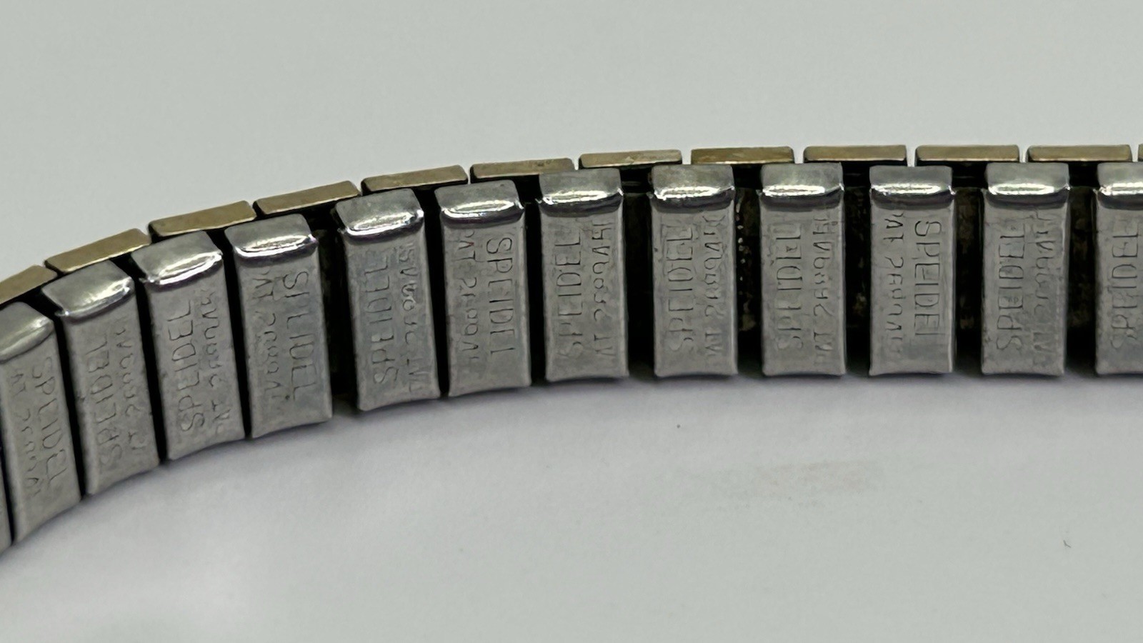 VINTAGE SPEIDEL 10K GOLD FILLED STRETCH BRACELET