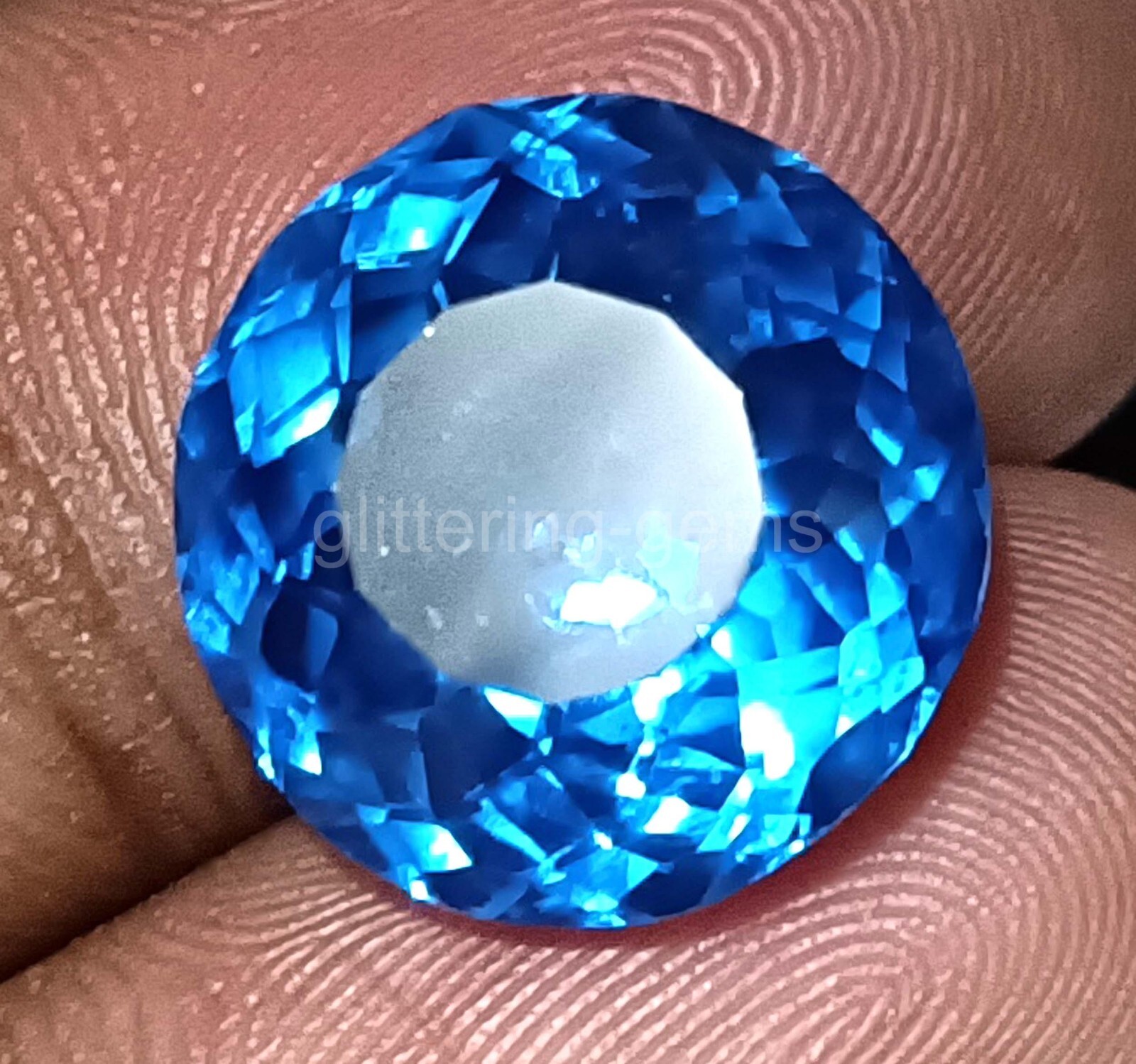 10.00 Ct Natural Blue Tanzanite – Round Cut IGL Certified Loose Gemstone 5DDT