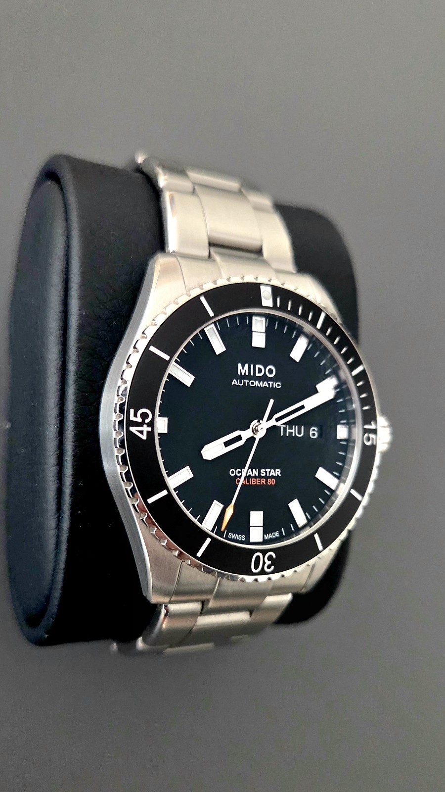 Mido Ocean Star Captain Automatic 42.5mm Black Dial, Day/Date M026.430.11.051.00