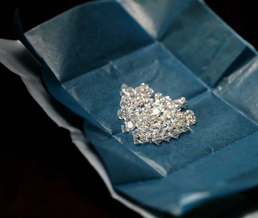 100 PCS Loose Moissanite Diamond 3.00 MM Round D, VVS1 CLARITY Certified