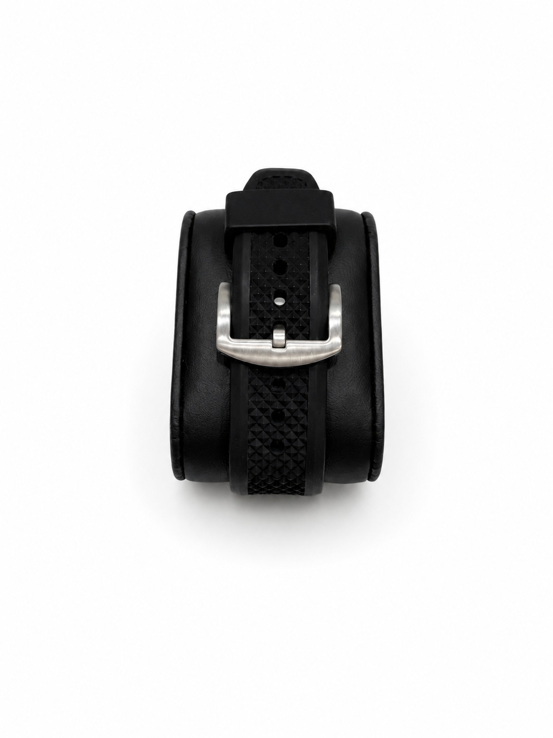 Disney Parks Men’s Quartz Watch Square Black Yellow Day Date 24Hr Rubber Strap