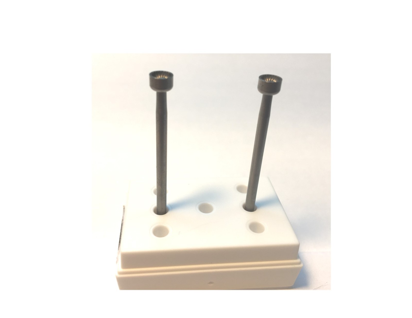 JEWELRY CUP BUR, MEDIUM SIZE 2 PCS SIZE 045 (4.5 MM) QUALITY BURS FOR JEWELERS