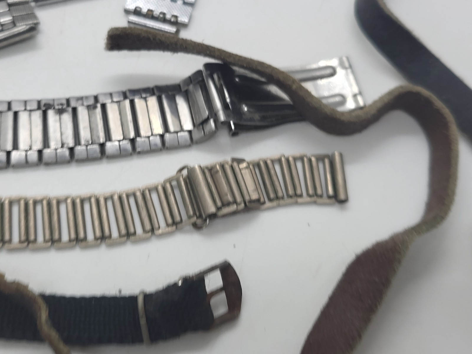 Wristwatch Parts Miscellaneous Straps Watch Bracelets Vintage Metal Spare parts