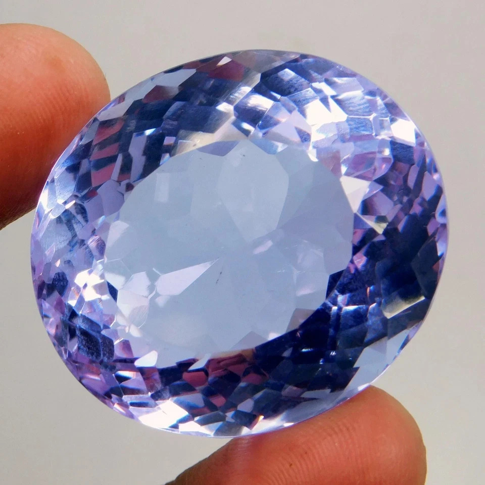345.85 Carat Huge Purple Amethyst Oval Cut Flawless Certified Loose Gemstone