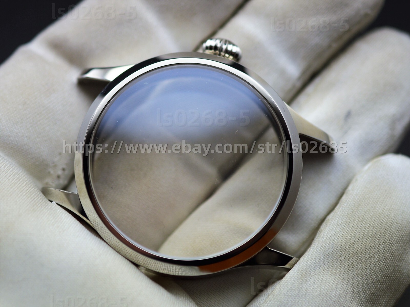 42 mm watch case set for dial hands 917 921 923 with sapphire crystal