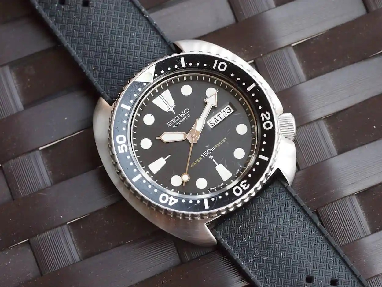 NEW STAINLESS MALE & FEMALE STEM TURTLE DIVERS 6309-7040/7049 /6306-7001 WATCH