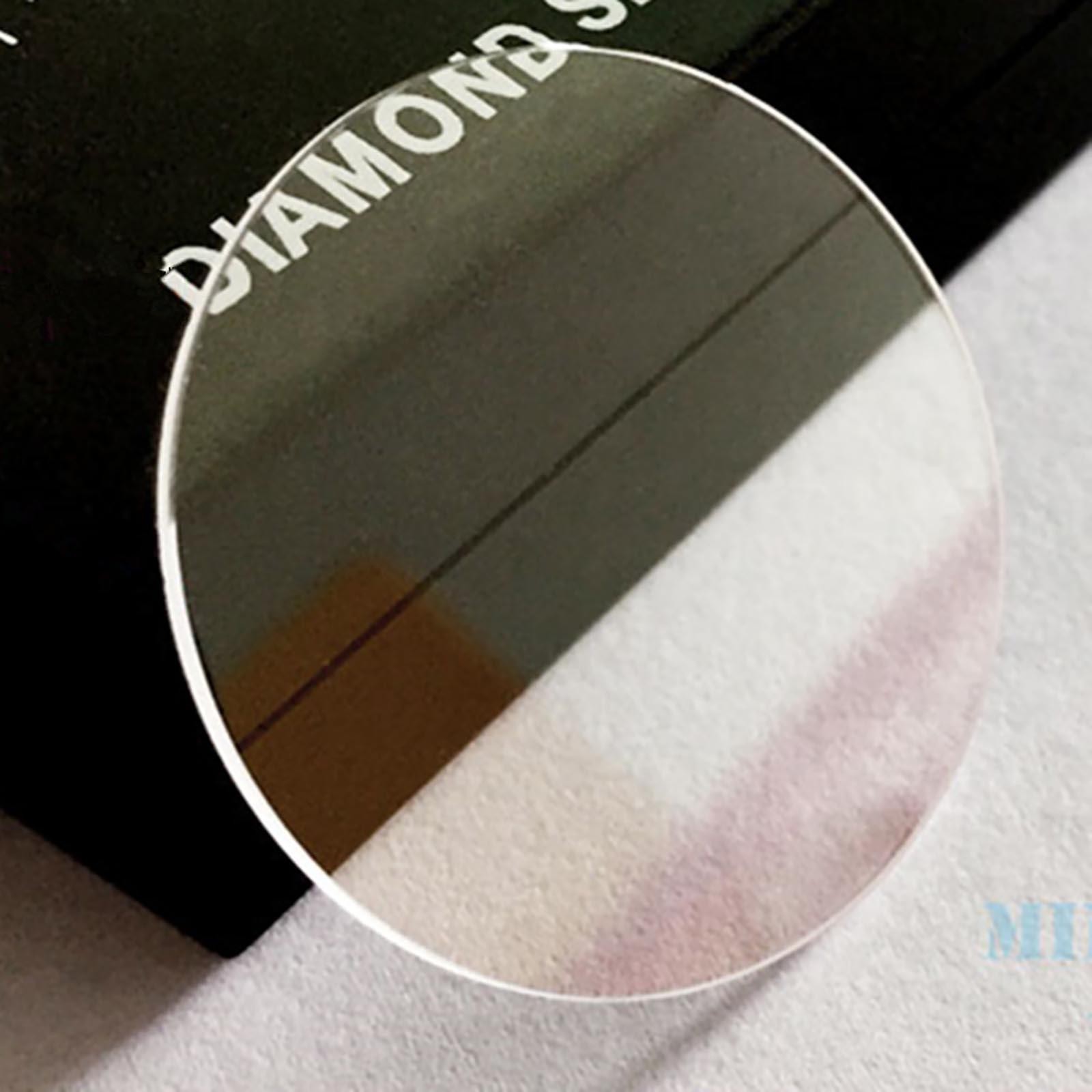 28-36.5mm Diameter 1.5mm Edge Thicknesss Sapphire Flat Watch Glass Crystal Tool