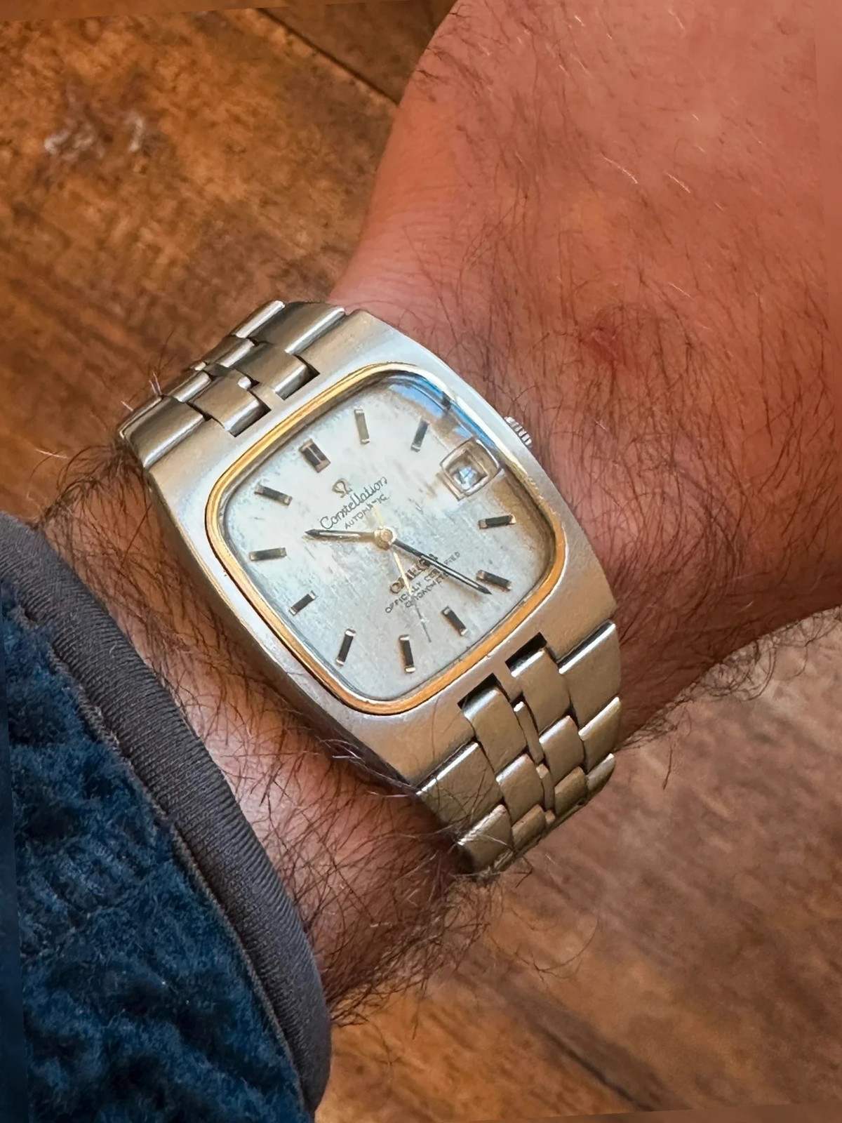 Montre omega constellation Chronometer acier – 37mm