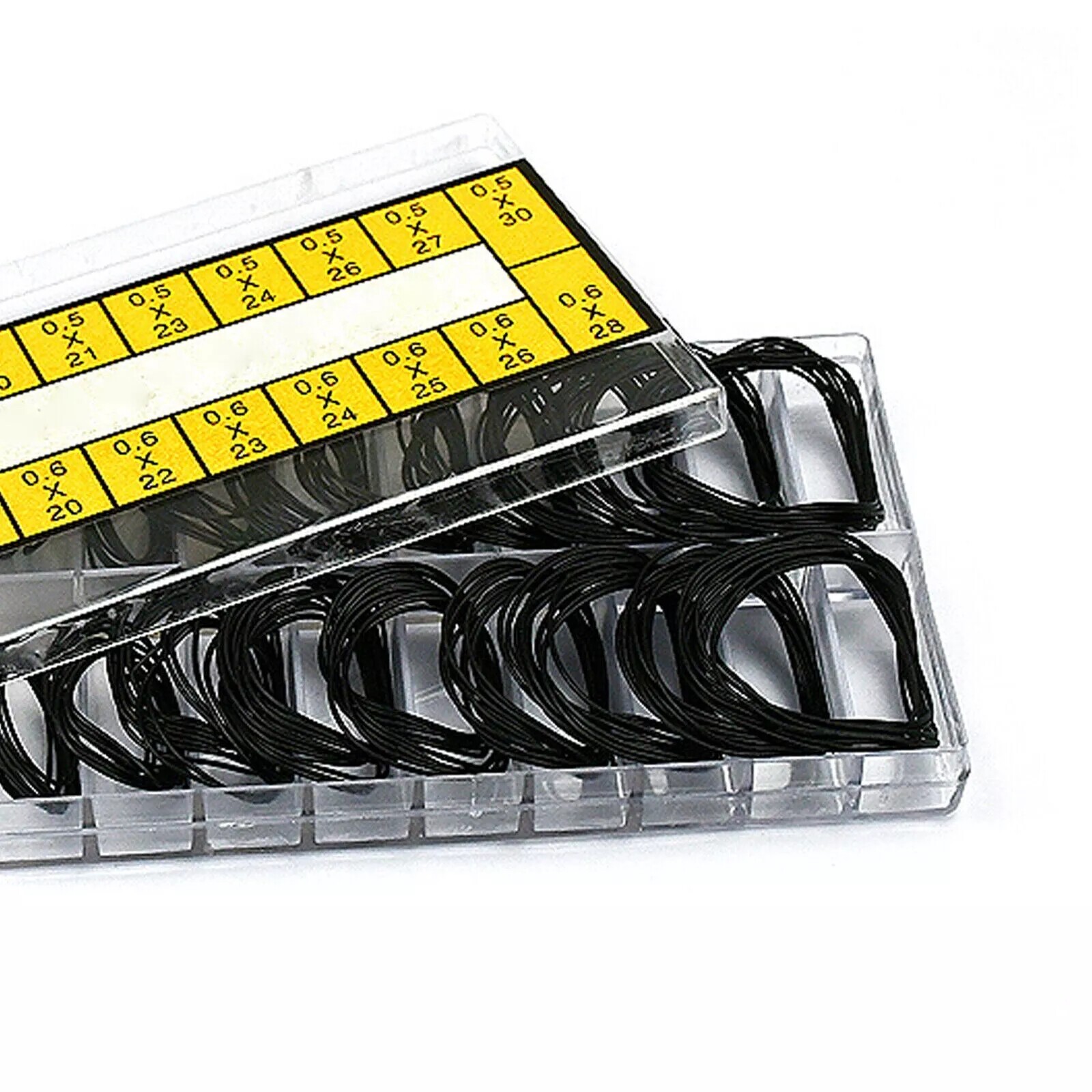 1 Box of Rubber Watch Case Gasket Watch Seal Washers Watch Back Gaskets Kit