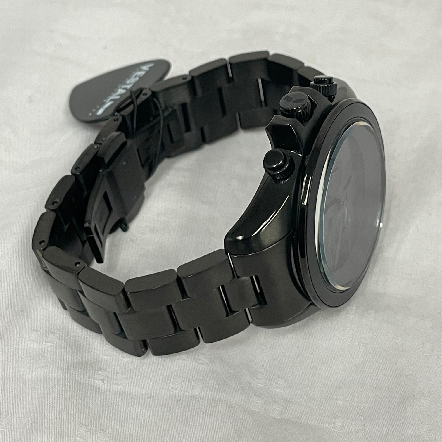 Vestal Adult Men’s ZR2 Chronograph Watch Brushed Black/Black ZR2007