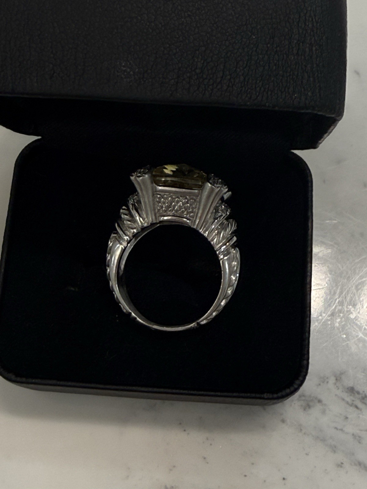 Yellow Gemstone Ring