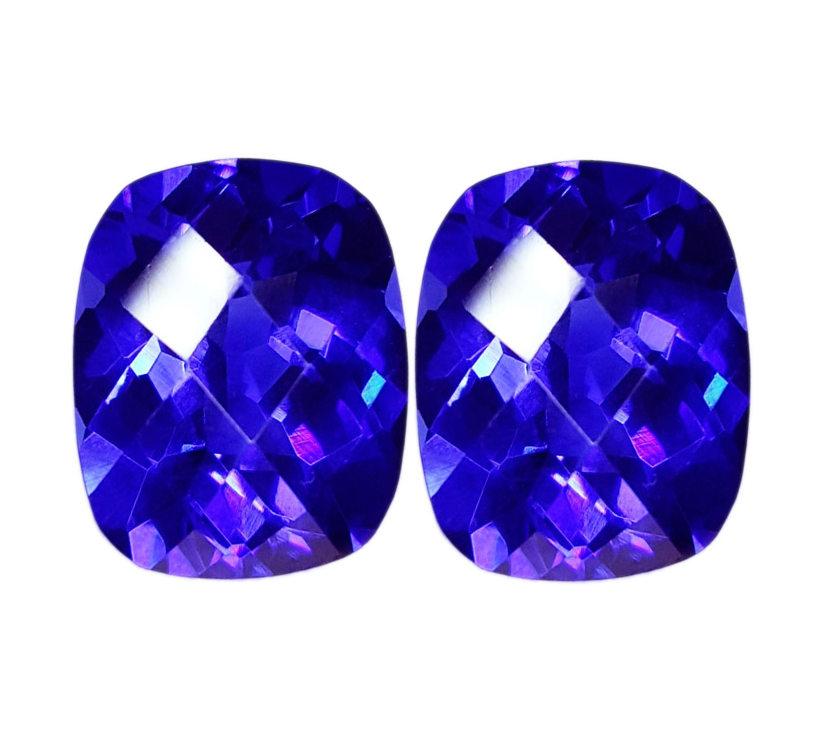 18 Ct Natural Padparadscha Sapphire Pair Loose Gemstone Certified Cushion Gem G9