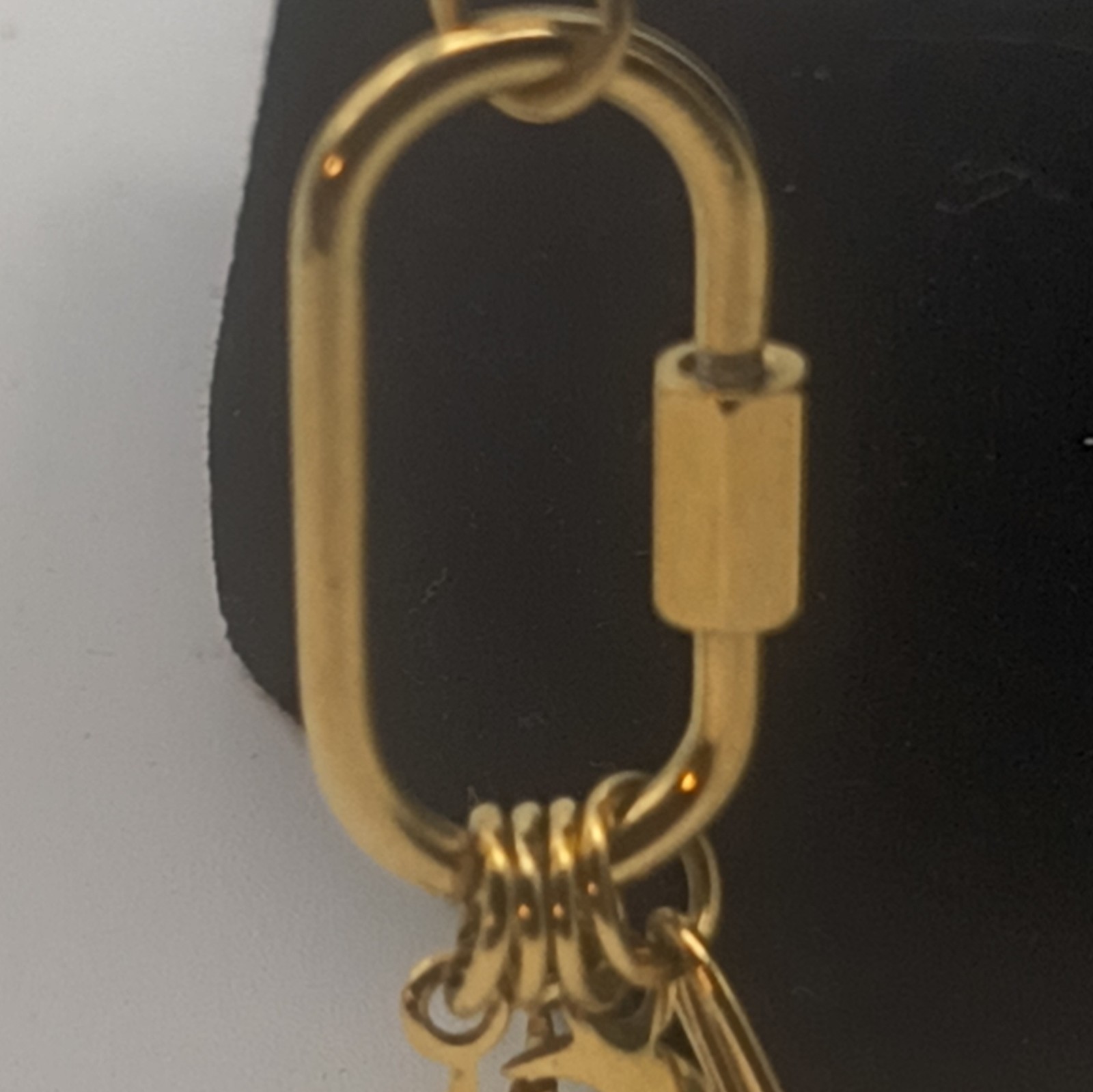 Nominal Gold Tone Bar Link Chain Necklace Asymmetrical Sun Charm Lobster