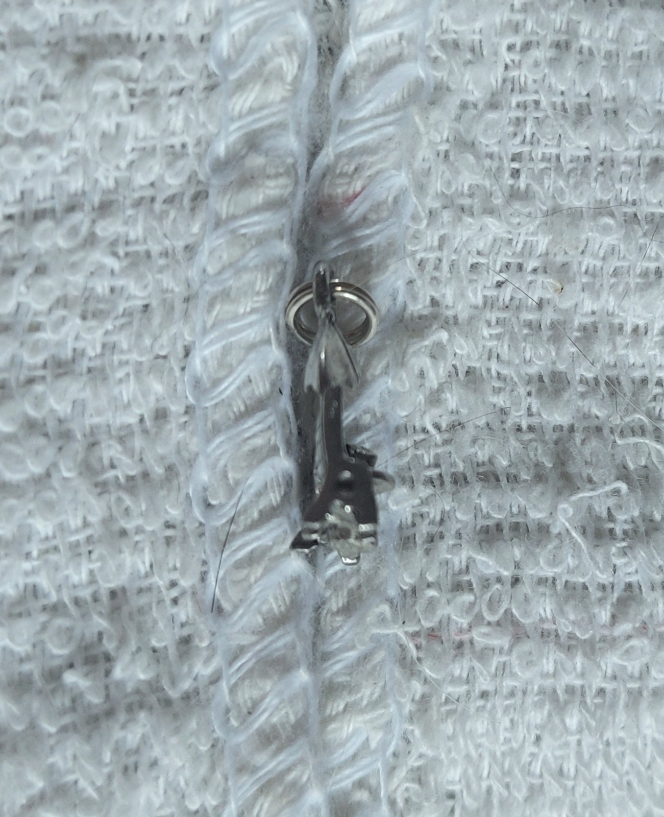 “Beach Chairs With Beach Umbrella” Pewter Charm New