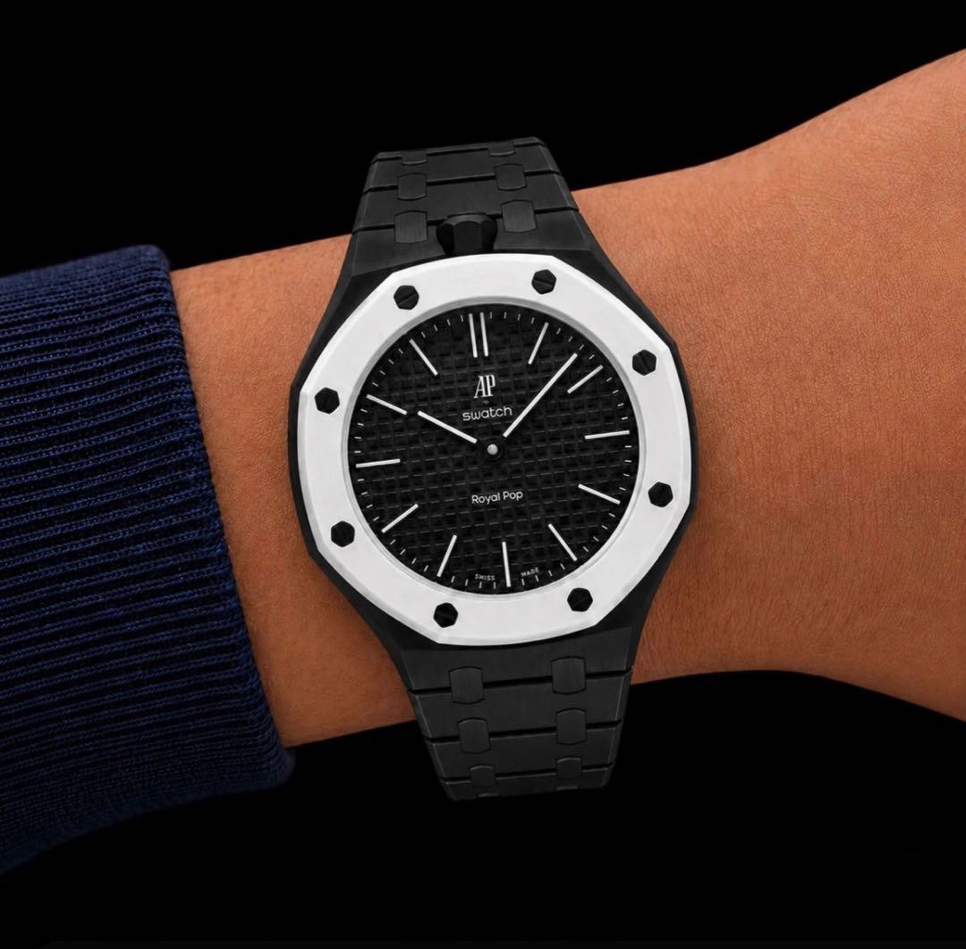 Used Swatch x Audemars Piguet Royal Pop belt band frame type