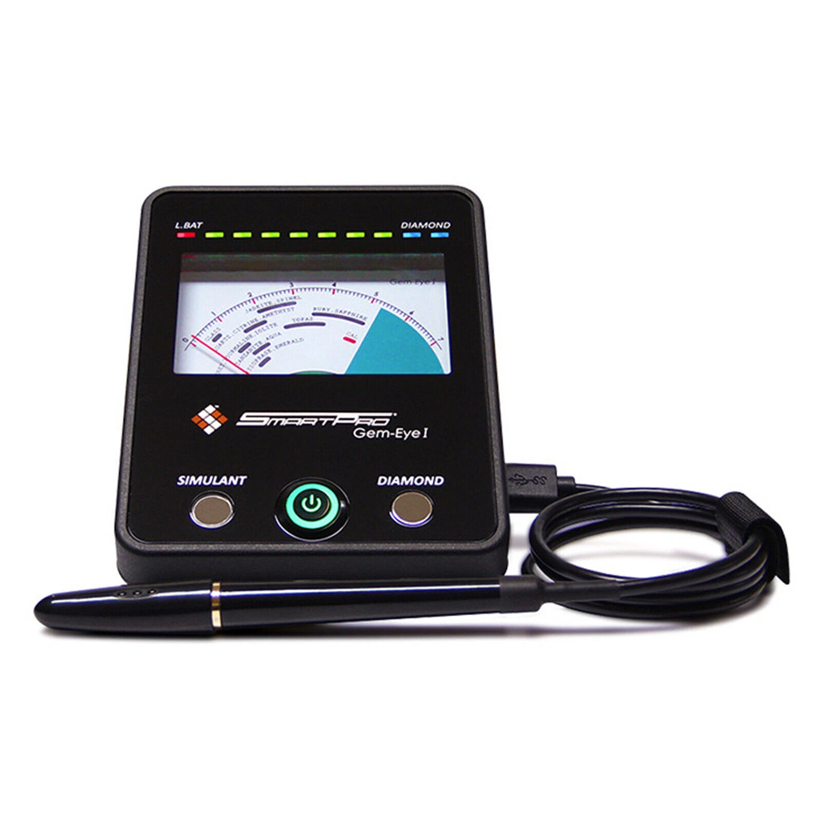 Professional GEM-EYE I Diamond Tester Jade Treasure Hardness Gemstone Detector