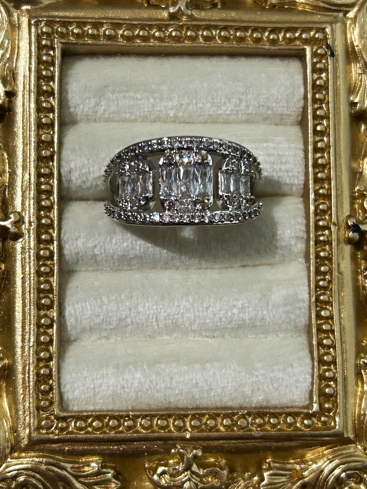Bomb Party New OG Original CZ Statement Ring SZ11 Quiet Clink Loud Life