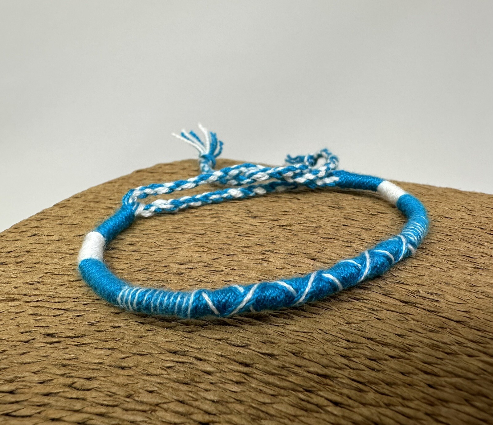 Handmade Adjustable Braided Bracelet – Black White & Multicolor Unisex Gift