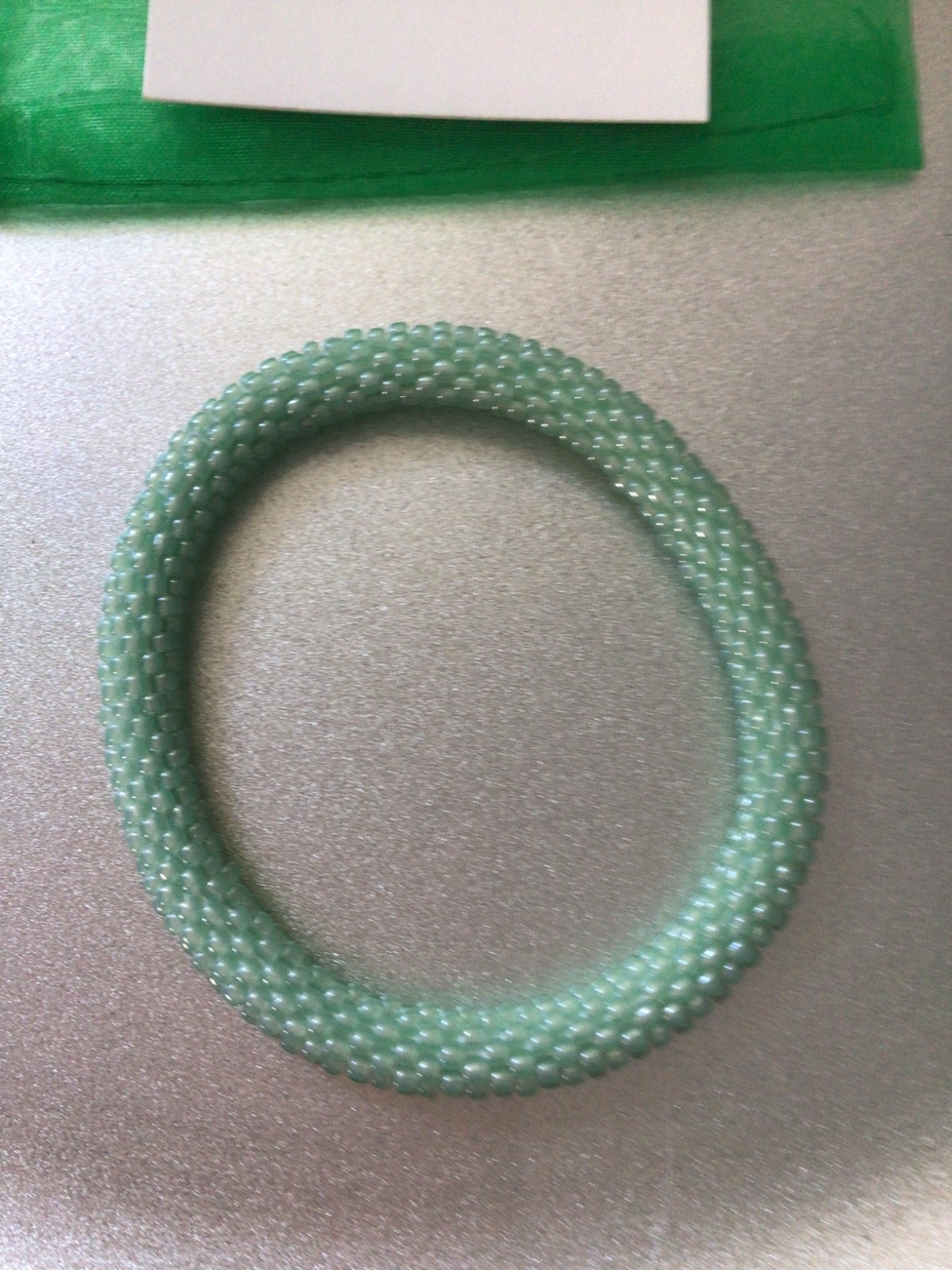 PINK & MINT 7″ ROLL ON SASHKA BRACELETS, 3 PCS
