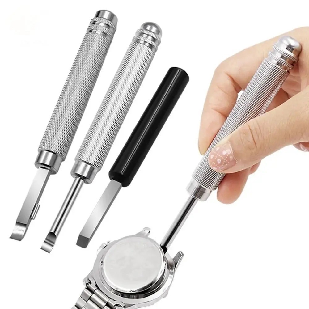 Watch Back Remover Tool Case Opener Lever Battery Change Pry Snap Repair ***