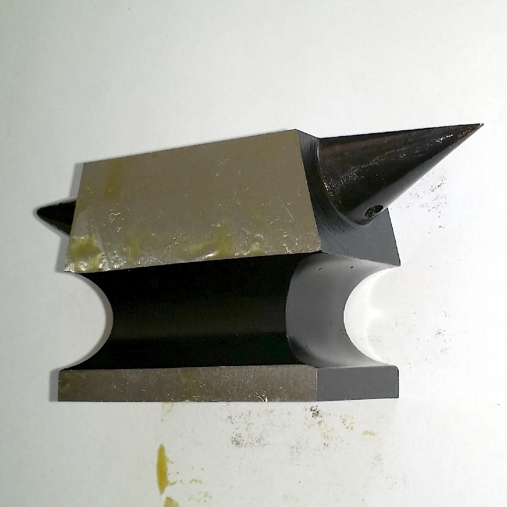 Double Horn Anvil Solid Steel Heavy 560gms Metal Forming H-DUTY PROFESSIONAL