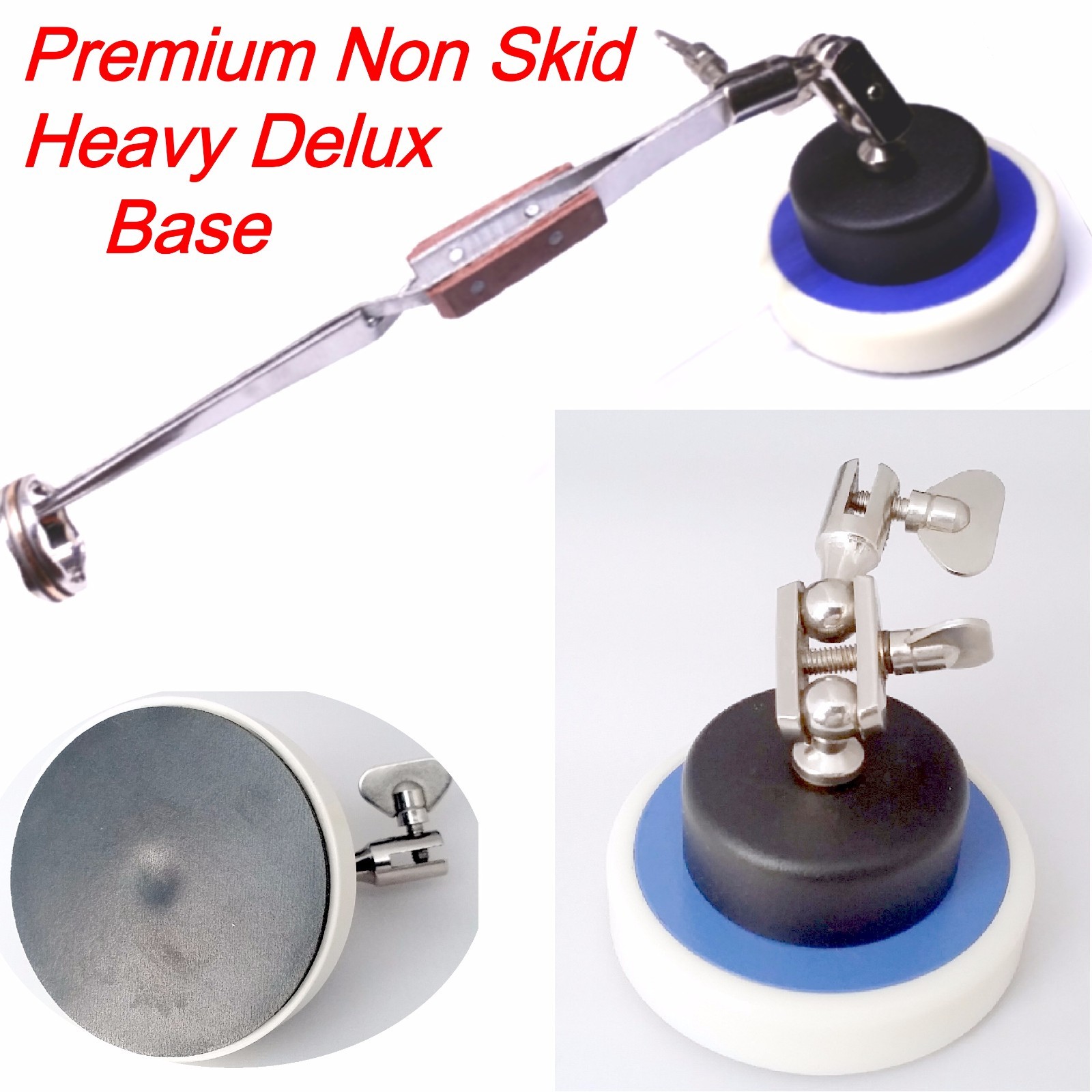 DLX Heavy Third Hand Base w Tweezer Jewelry Soldering Welding Electronics Hobby