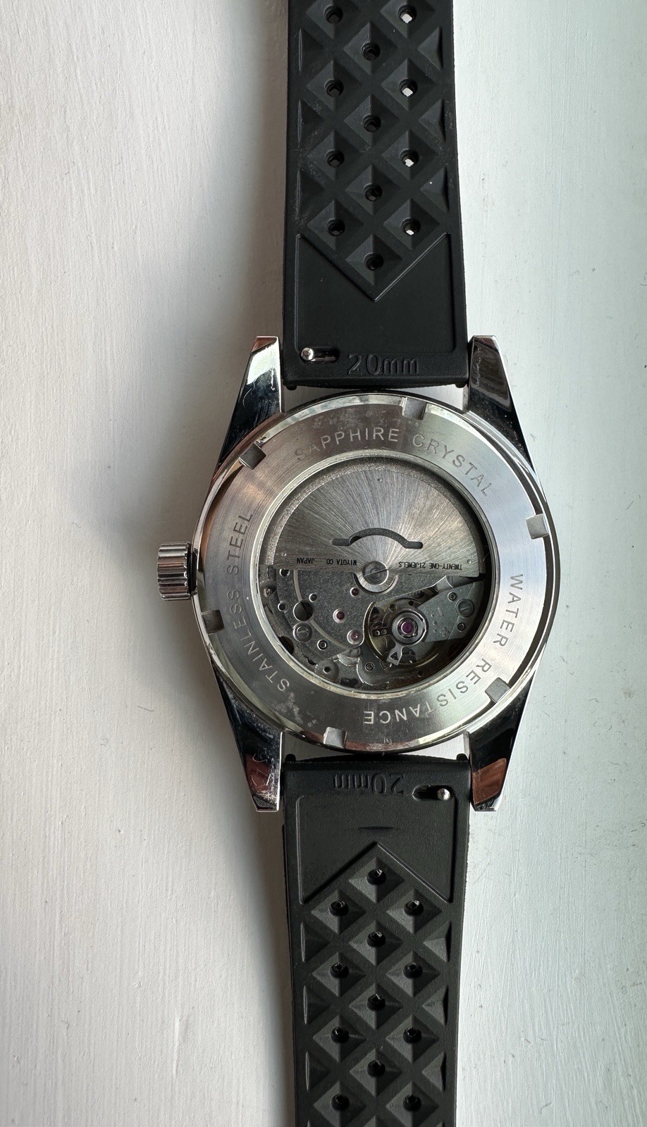 Men’s Automatic Watch With Saphire Crystal Miyota Movement Sterile Dial