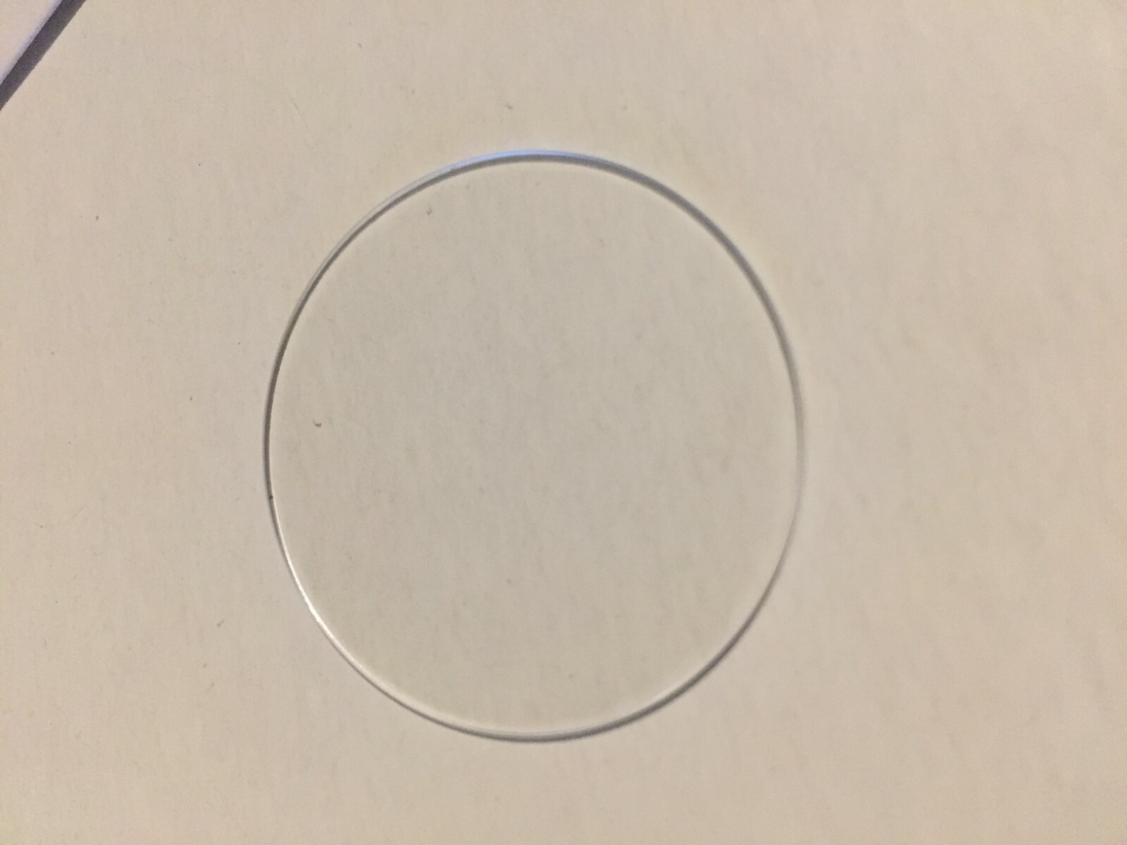 watch glass replacement,1mm thick, from 12mm to 36mm fast shipping
