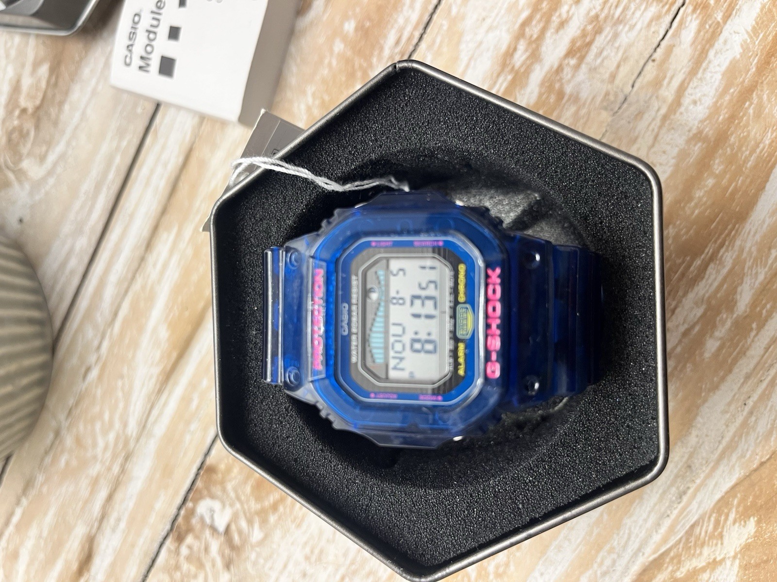 *MINT* Casio G-SHOCK Blue Digital Resin Watch GLX5600c-2 w/ Box Manuals
