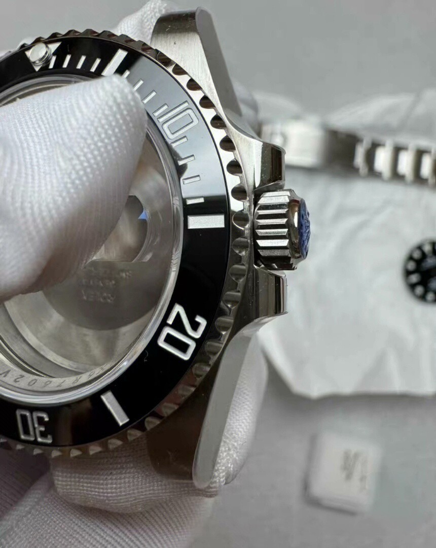 DIY SET for 3135 40MM watch case + dial + hands + Strap sapphire