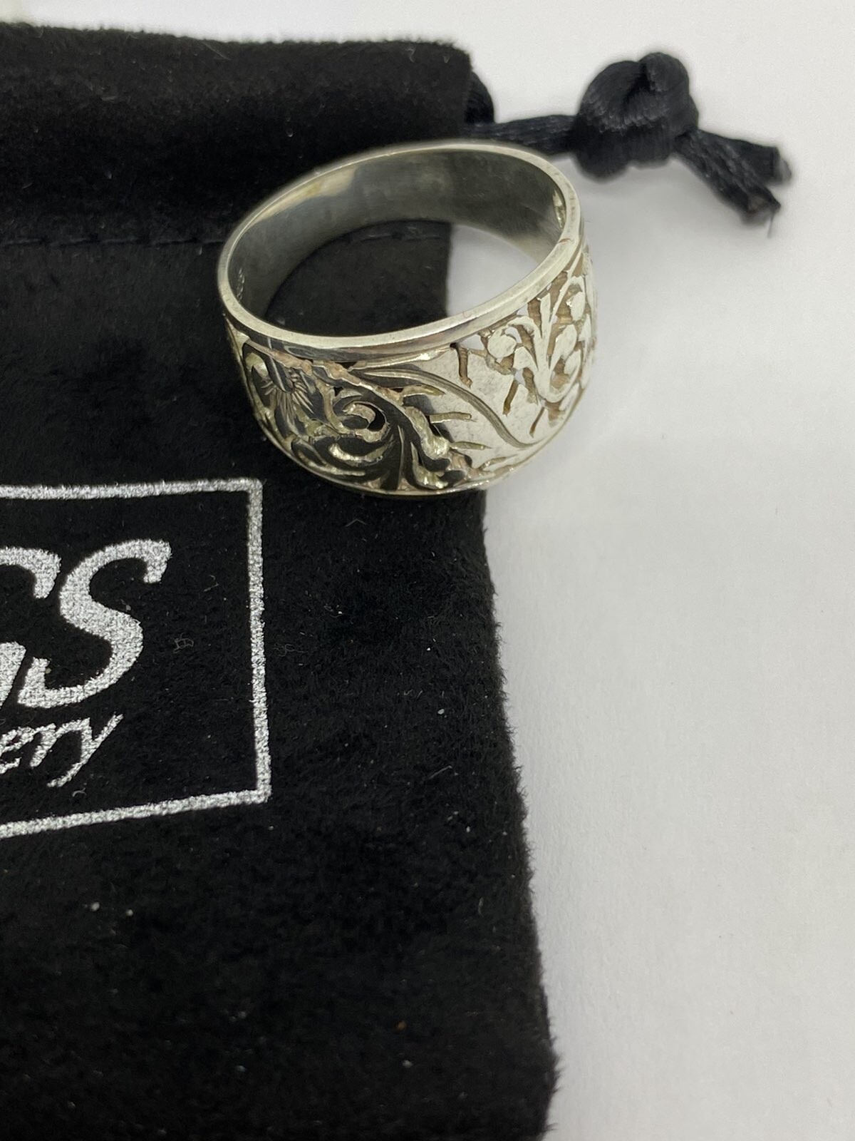 Solid Silver 925 Ladies Ring UK Handmade All Size Available+ gift box
