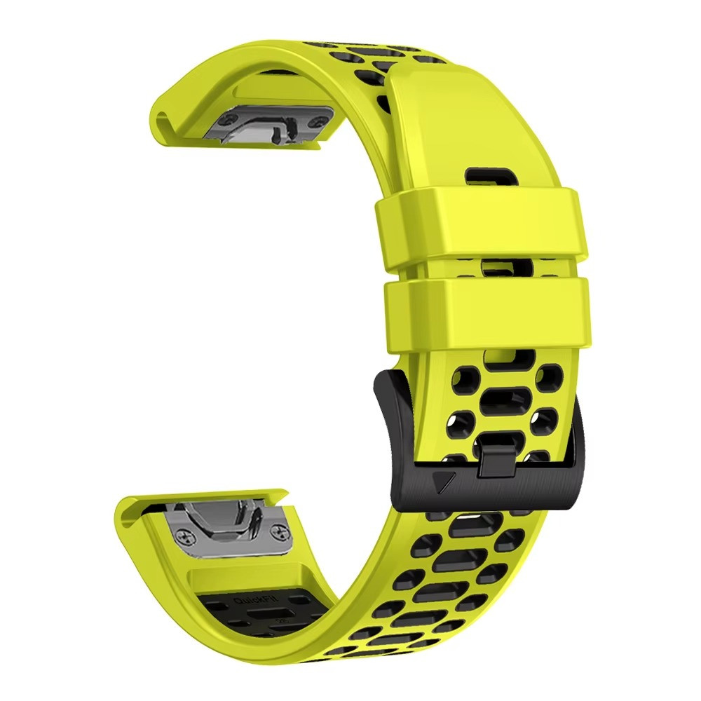 22mm 26mm Sports Silicone Band For Garmin Watch Instinct 2X Solar Fenix 8 5X 7X