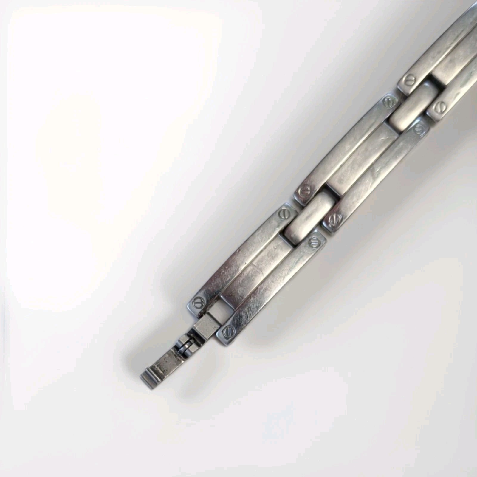Chisel Titanium with Stainless Steel Brushed & Polished Bracelet